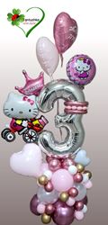 מעמד בלונים הלו קיטי hello kitty