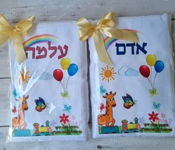 פונצו- מגבת איכותית לילדים 100% כותנה